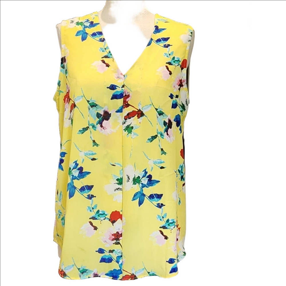 Rose & Olive Sleeveless Blouse